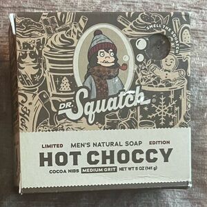 *5/$30* Dr. Squatch Hot Choccy Men's Natural Soap